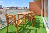 Zweistöckiges Deluxe Appartement mit Terrasse